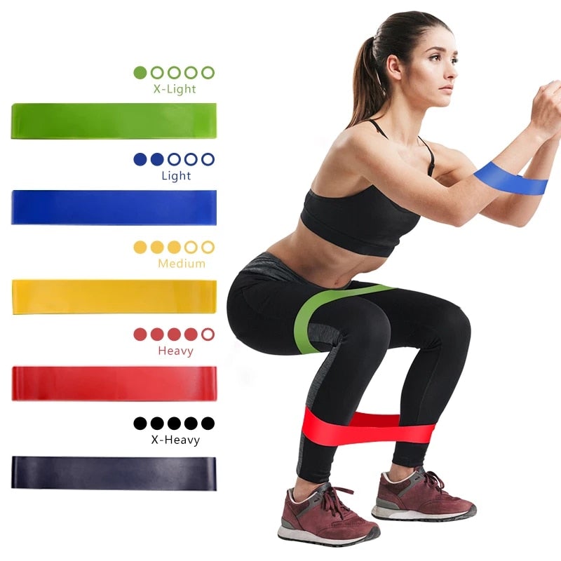 Yoga Resistance Bands β Elastic Fitness Set